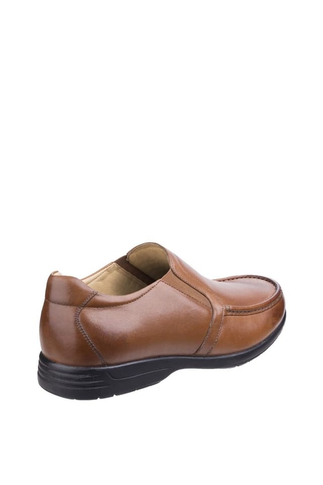 Fleet & Foster Fleet & Foster Men's Gordon Dual Fit Moccasin in Tan - 2