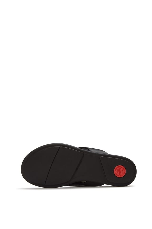 FitFlop FitFlop Women's Gracie Flower Flip-Flops in Black - 2