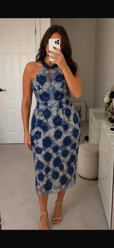 Lipsy Floral wedding guest dress size 10 Lipsy vip