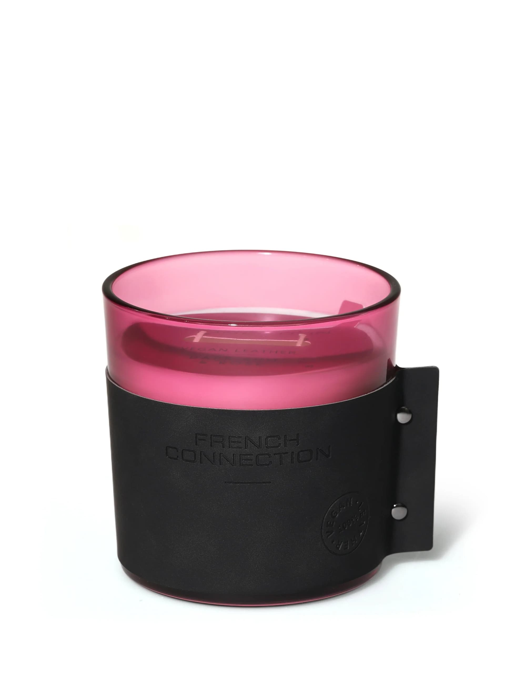 French Connection Rum Rose Vegan Leather Candle Rum Rose