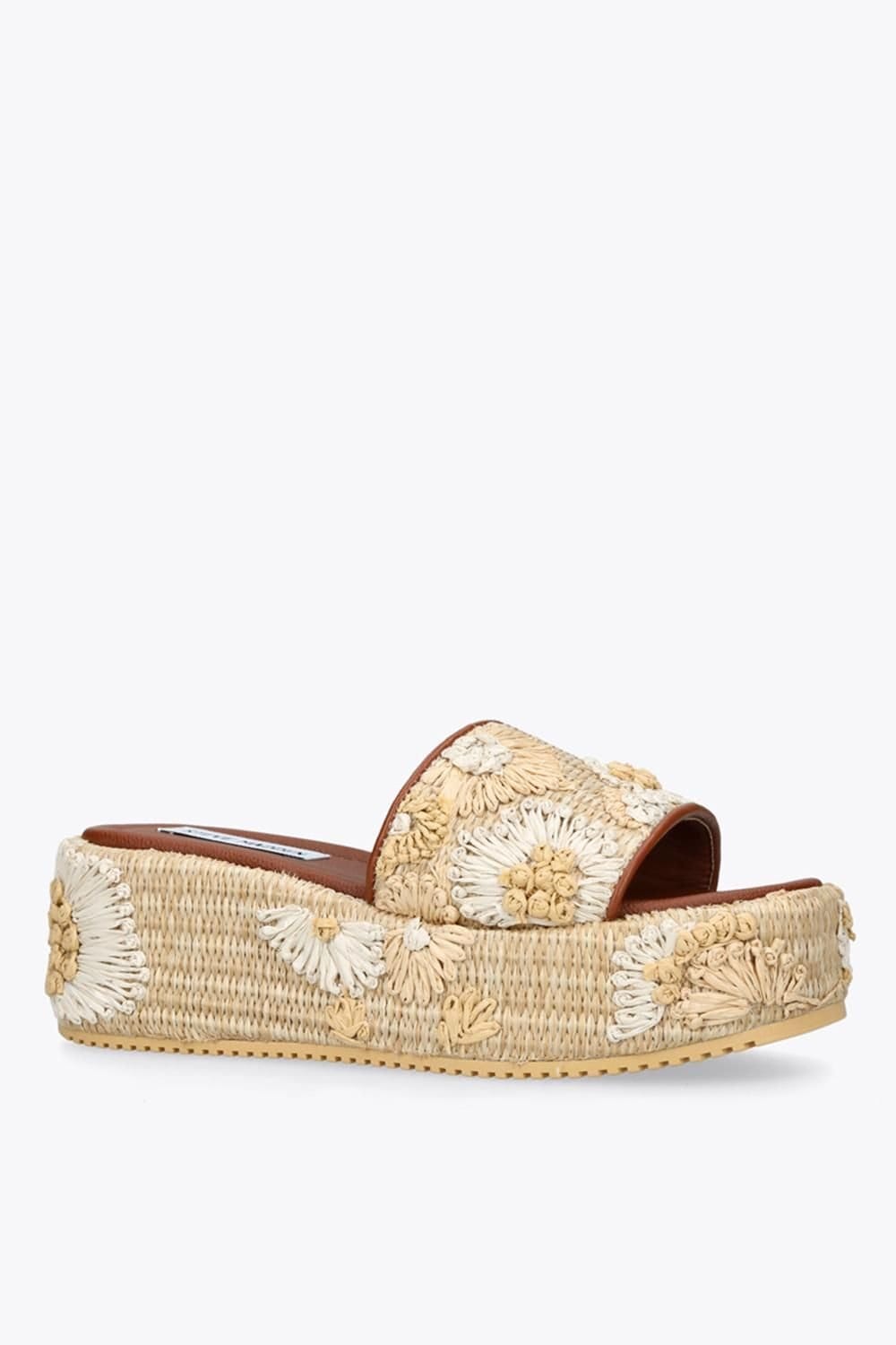 Steve Madden STEVE MADDEN Women's 'Decor Beige' Sandals in Beige - 4