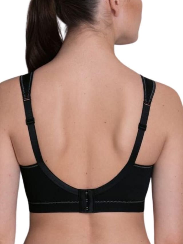 Anita Anita Women's Light & Firm Sports Bra in Black - 2