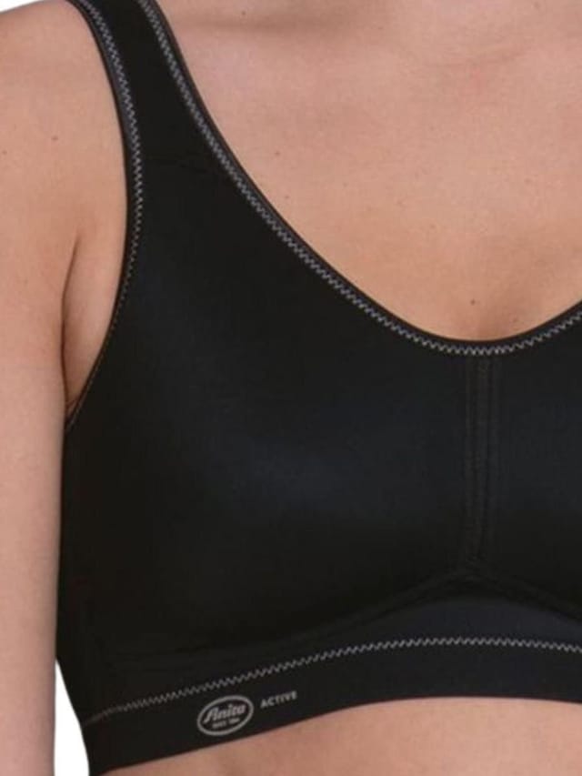 Anita Anita Women's Light & Firm Sports Bra in Black - 3