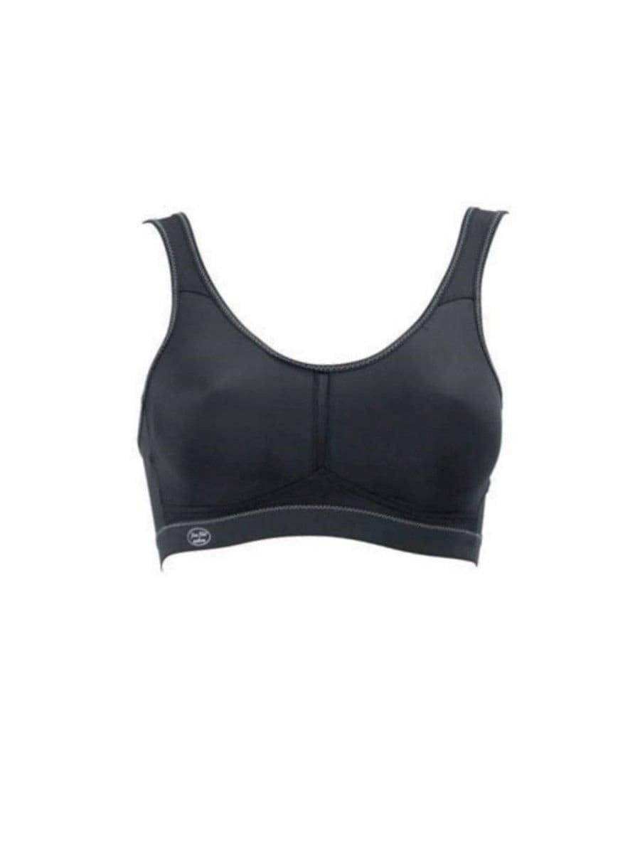 Anita Anita Women's Light & Firm Sports Bra in Black - 4