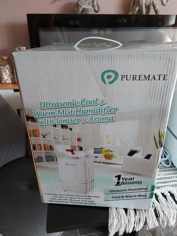 puremate PureMate ultrasonic cool&worm mist humidifier