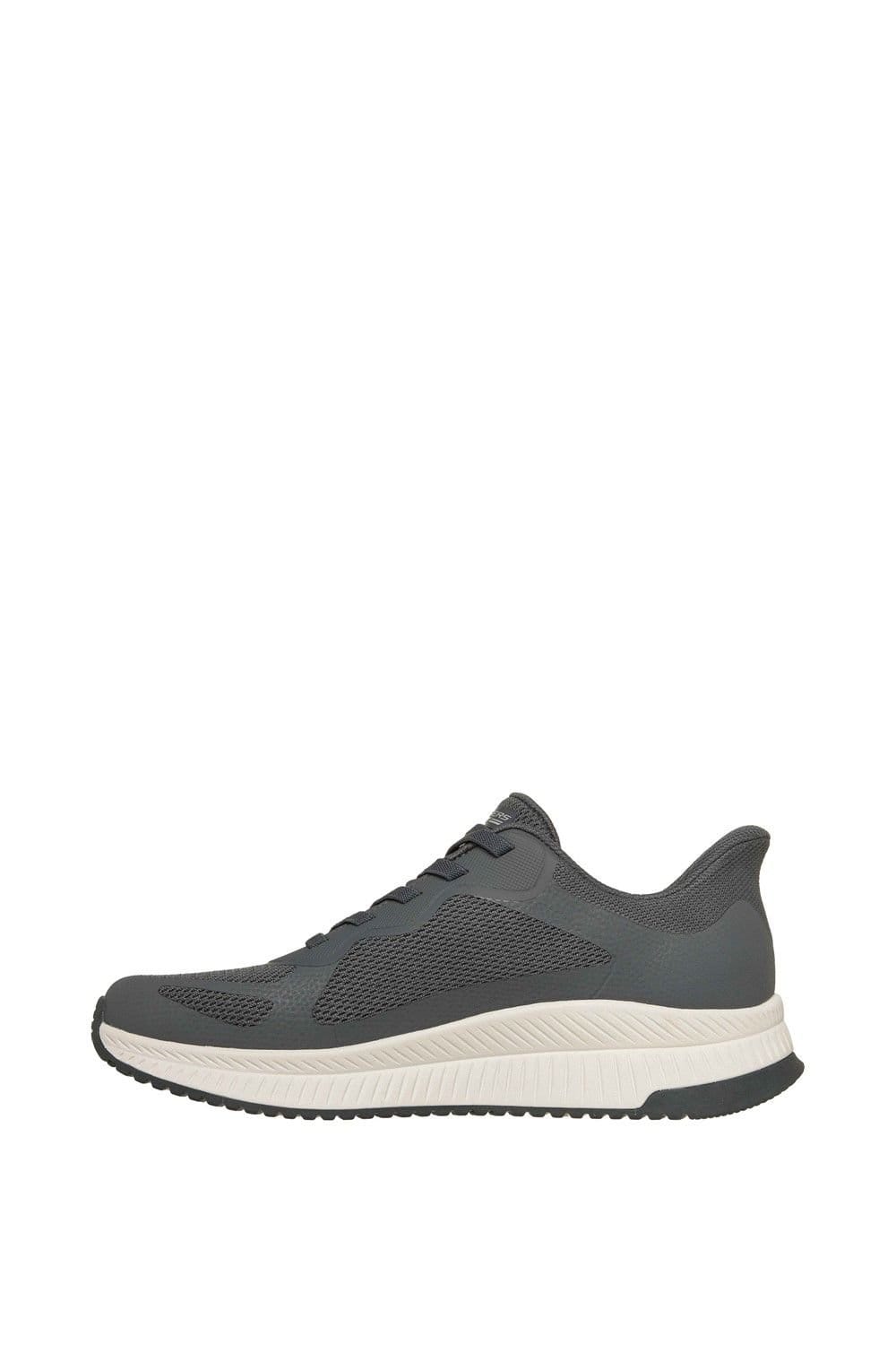 Skechers Skechers Men's BOBS Sport Squad Chaos 4 Trainer in Charcoal - 4
