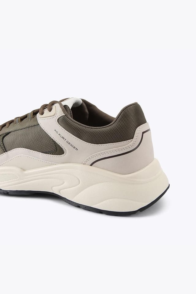 KG Kurt Geiger KG Kurt Geiger Men's 'Lloyd' Trainers in Olive - 3