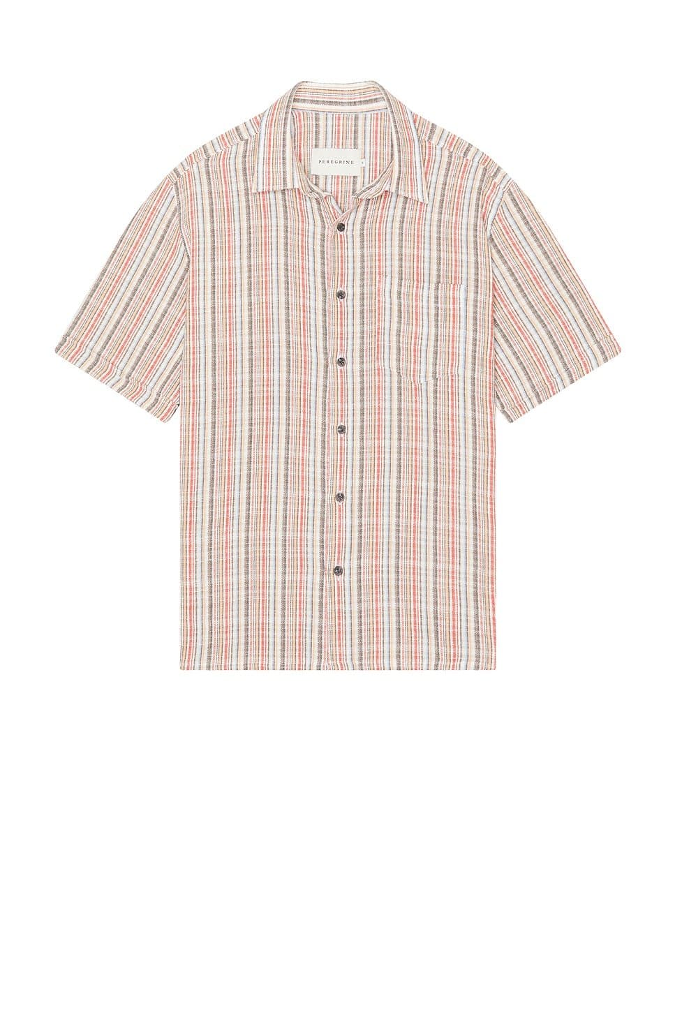 revolve Revolve Striped Beach Shirt in Candy Stripe