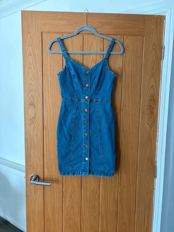 New Look New look denim dress size 8