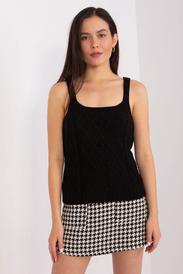 Love Lace Love Lace Women's Textured Strapless Top & Cardigan Set in Black - 2