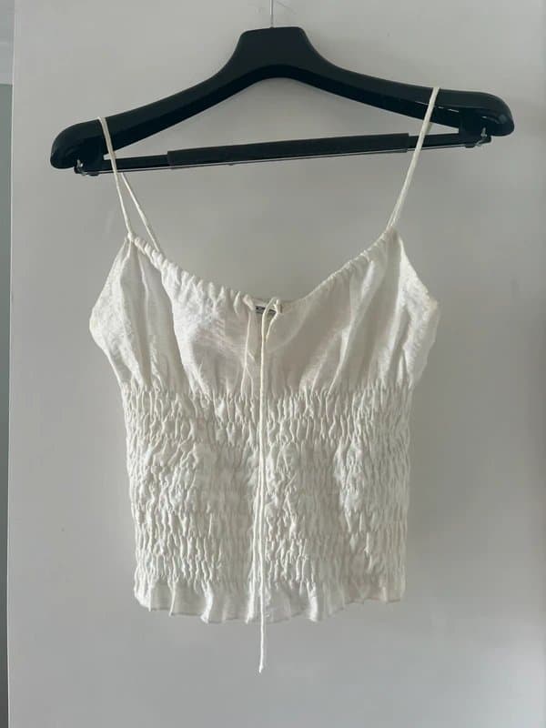 Bershka Bershka White cami