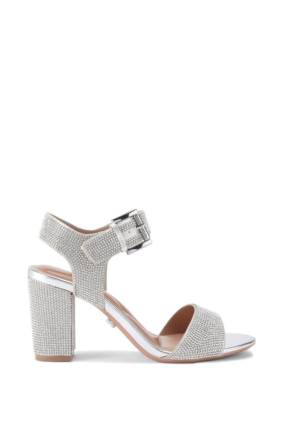 Carvela Carvela Women's 'Sadie Jewel' Heels in Silver