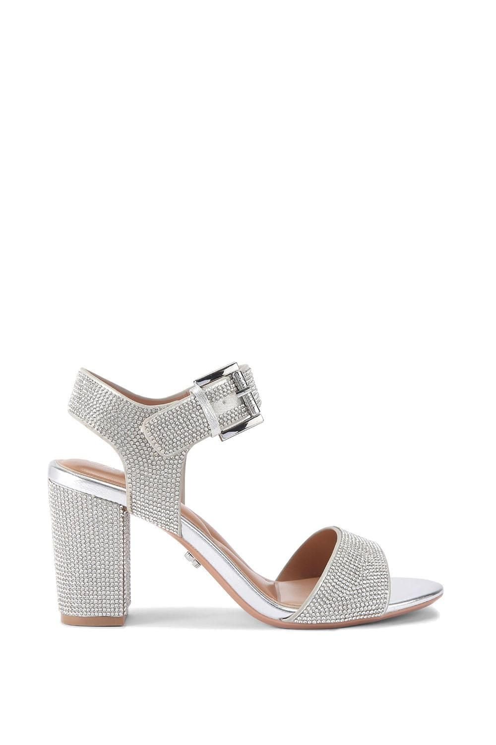 Carvela Carvela Women's 'Sadie Jewel' Heels in Silver - 3