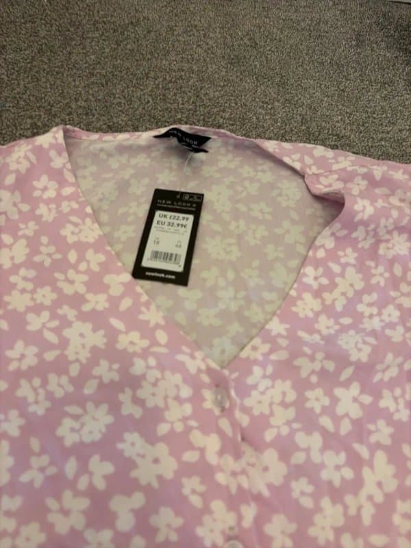New Look New size 18 lilac blouse new look