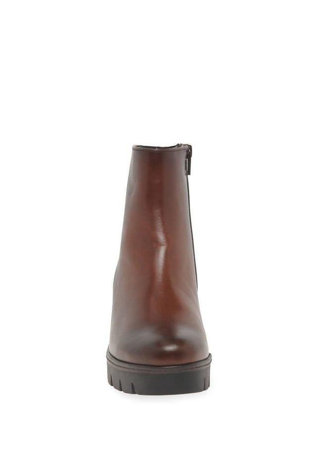 Gabor Gabor Women's 'Utopia' Chunky Wedge Heel Ankle Boots in Dark Brown - 3