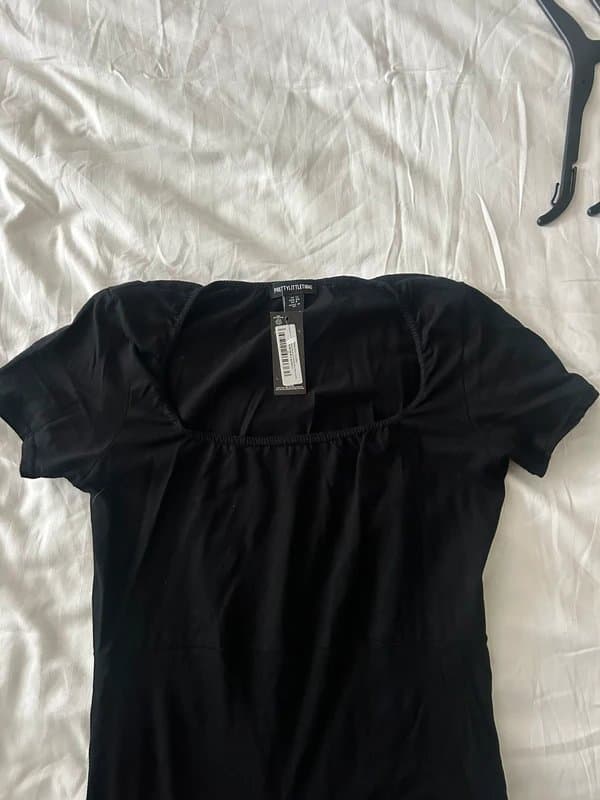 PLT PLT brand new black flared jumpsuit