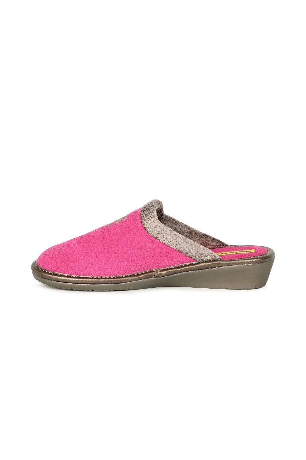 Nordikas Nordikas Women's 'Natala III' Suede Mule Slippers in Rose - 2