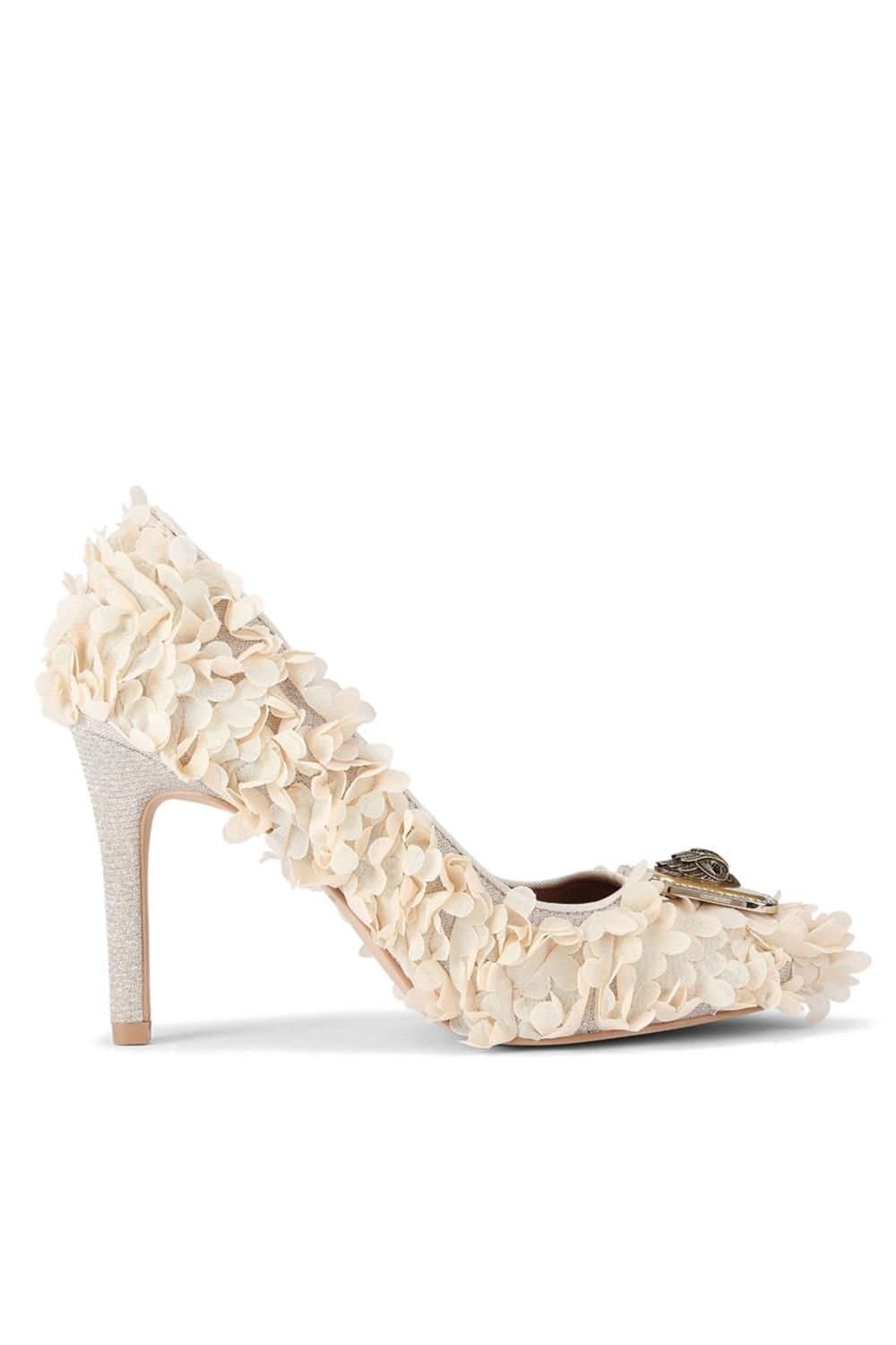Kurt Geiger London Kurt Geiger London Women's 'Pimlico Court' Fabric Heels in Beige