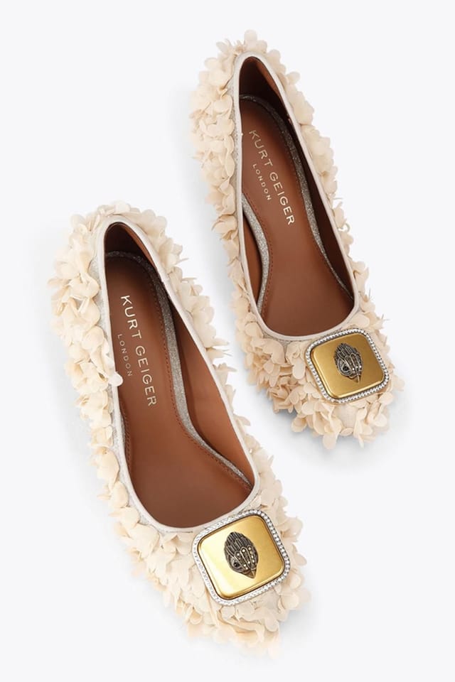 Kurt Geiger London Kurt Geiger London Women's 'Pimlico Court' Fabric Heels in Beige - 2
