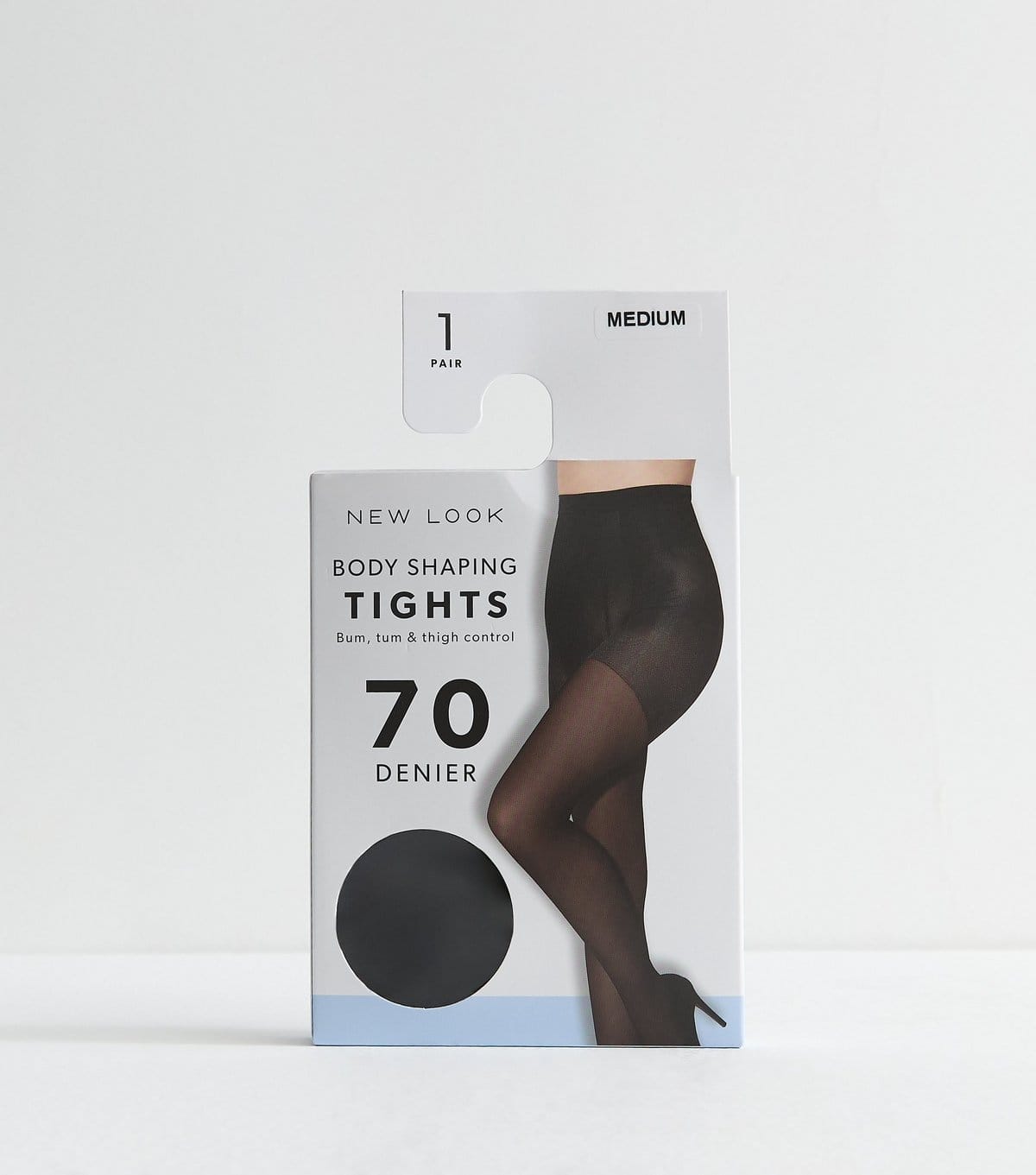 New Look Black Premium Body Shaping 70 Denier Tights New Look - 4