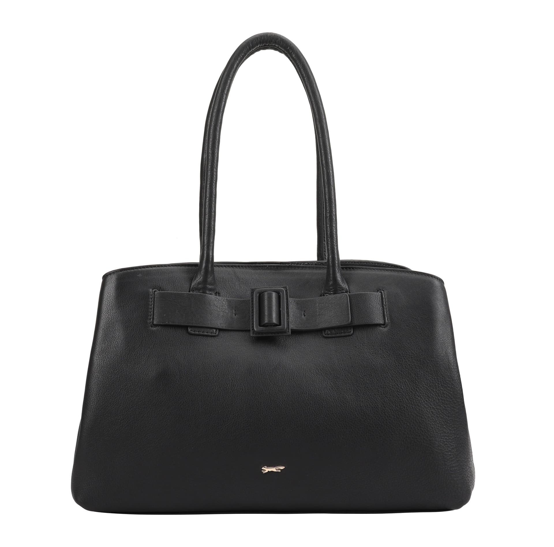 Paul Costelloe Paul Costelloe Women's Belbo Leather Shoulder Bag in Black