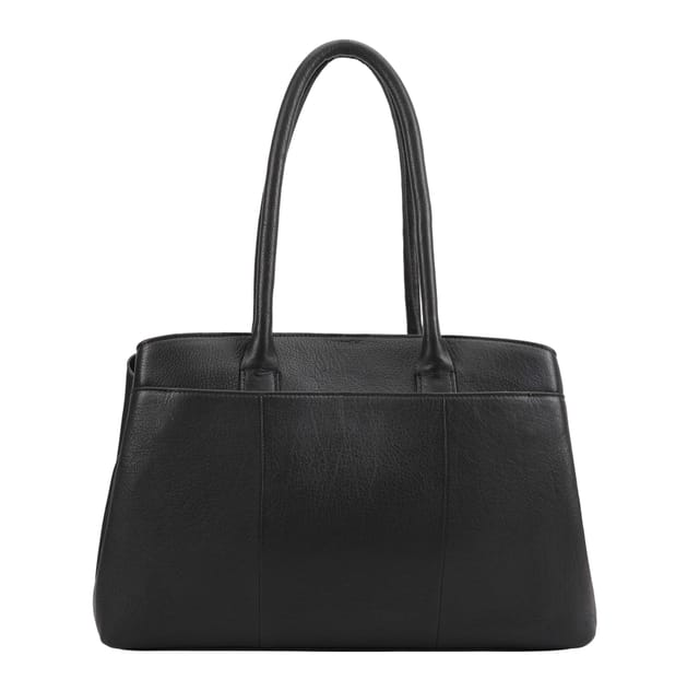 Paul Costelloe Paul Costelloe Women's Belbo Leather Shoulder Bag in Black - 3