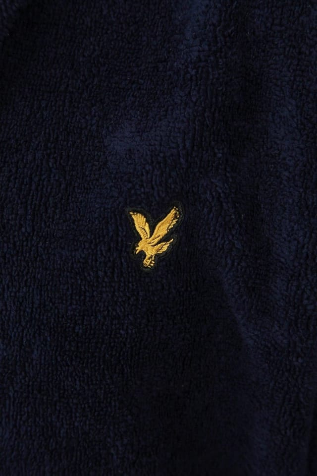 Lyle & Scott Lyle & Scott Men's Lucas Bath Robe Peacoat in Navy - 2