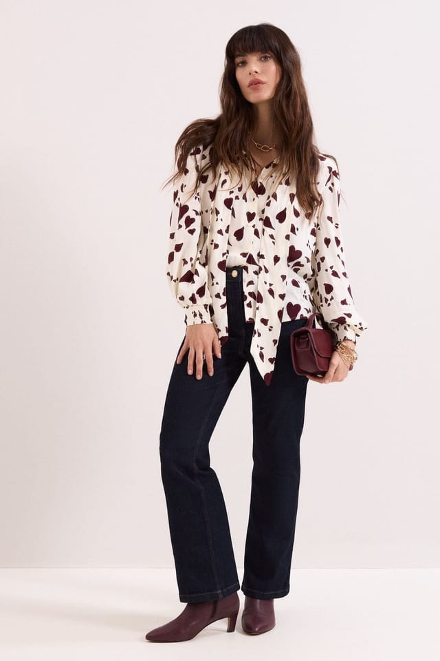 Phase Eight Phase Eight Women's Paloma Heart Blouse in Off-White - 3