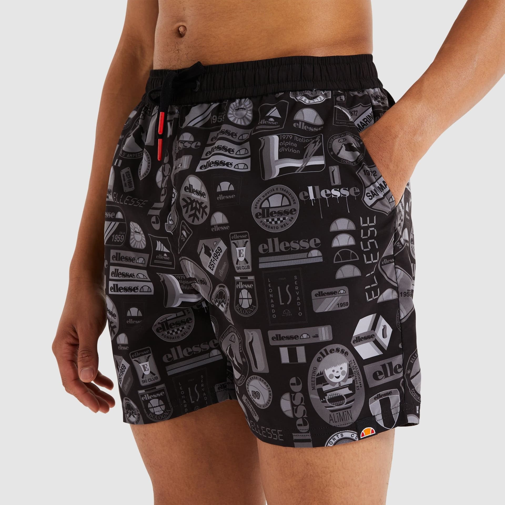 Ellesse Ellesse Men's Oulle Swim Short in Black