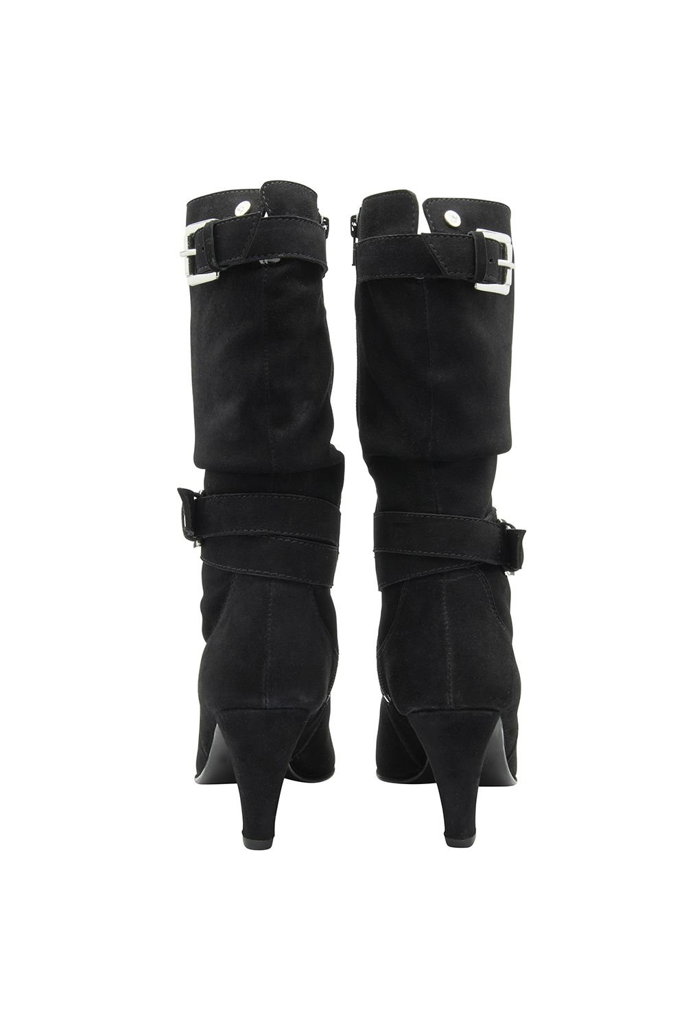 Ravel Ravel Women's 'Guise' Suede Stiletto-Heel Mid-Calf Boots in Black - 3