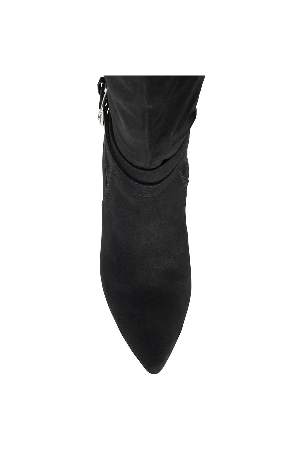 Ravel Ravel Women's 'Guise' Suede Stiletto-Heel Mid-Calf Boots in Black - 4