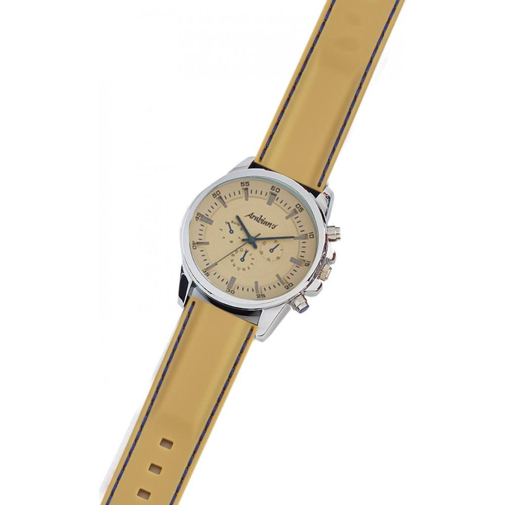 Arabians Arabians Men's HBA2258B 43mm Quartz Watch in Beige - 1