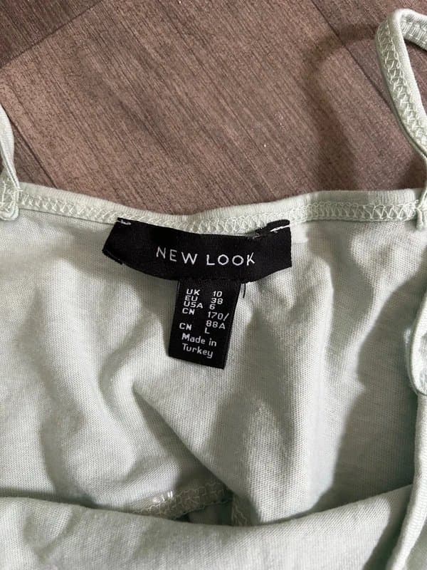New Look New Look mint green cami top 10