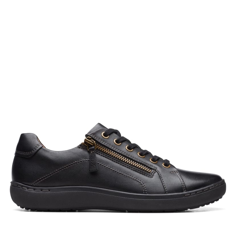 Clarks Clarks Women's Nalle Lace Black/Black Trainers in Black - 1