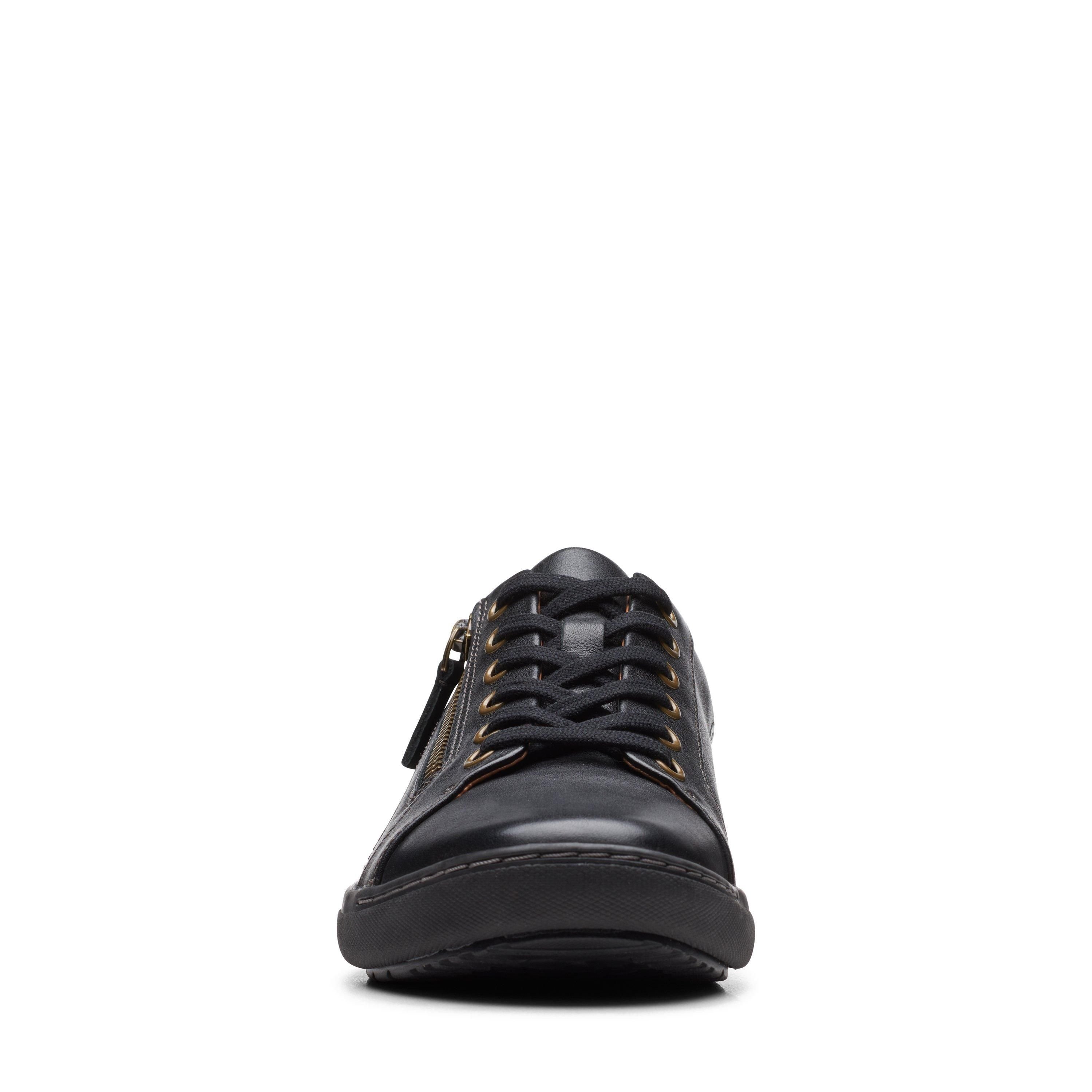 Clarks Clarks Women's Nalle Lace Black/Black Trainers in Black - 3