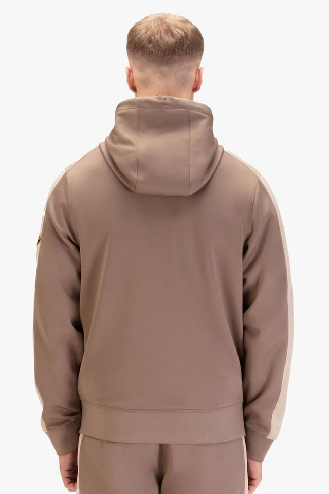 Luke 1977 Luke 1977 Men's New Baldur Zip Through Hoodie in Brown - 2