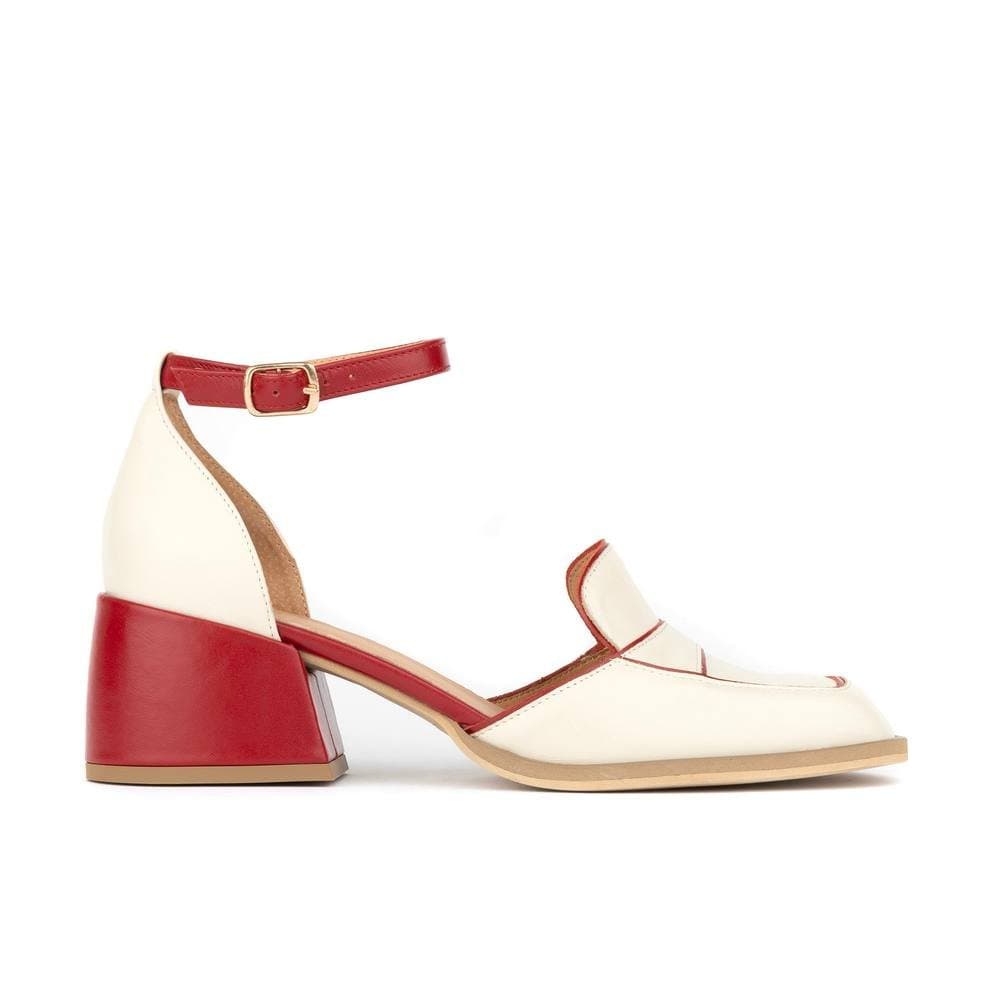 Embassy London Embassy London Women's Mayfair - Red & Cream