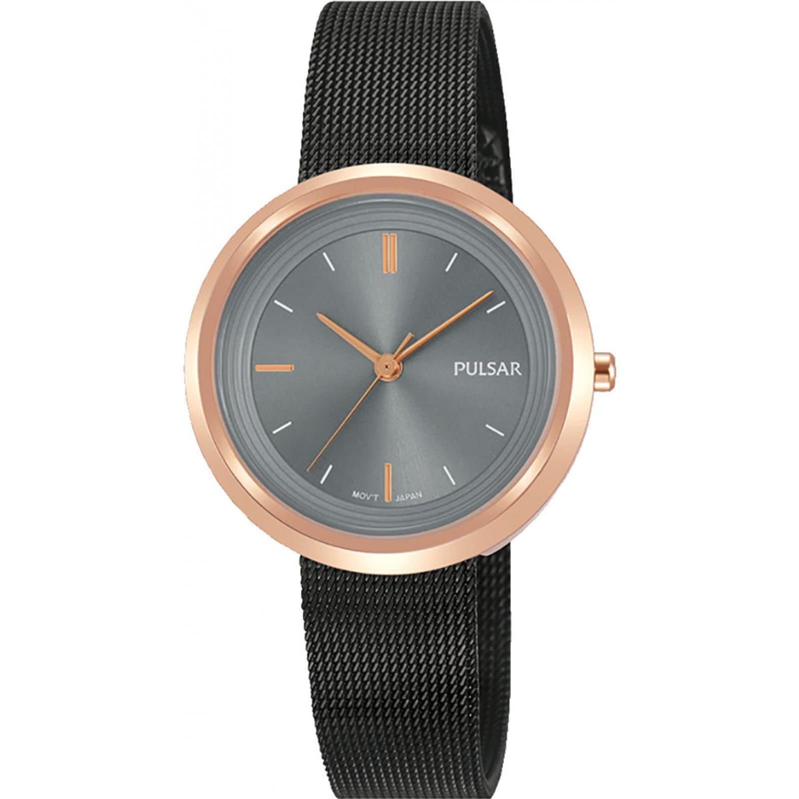 Pulsar Pulsar Women's PH8390X1 31mm Quartz Watch in Black