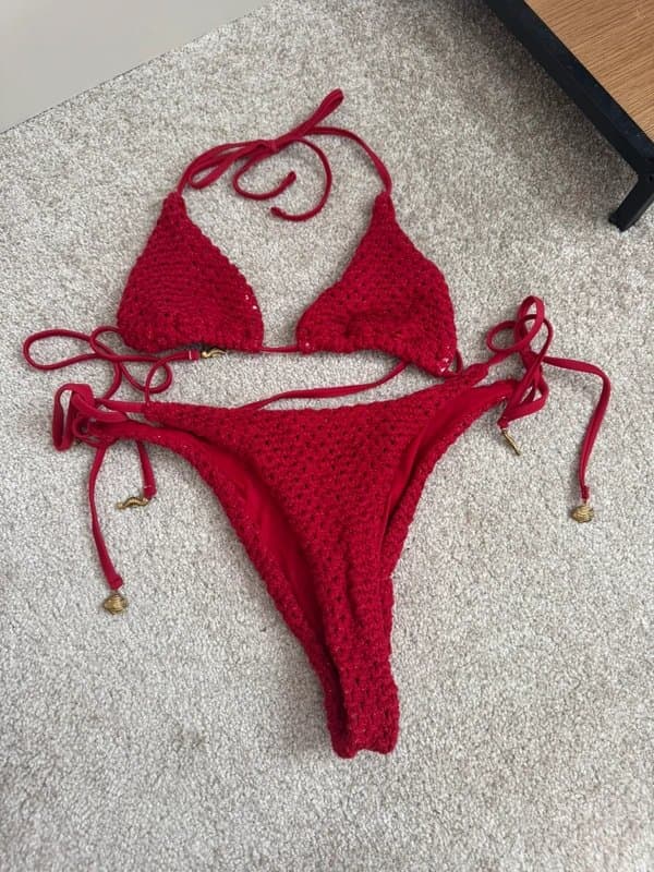 ASOS Design Crochet bikini - size 10