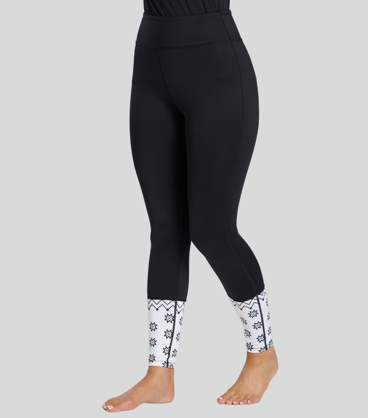 South Beach Women's Black Base Layer Leggings South Beach New Look - 2