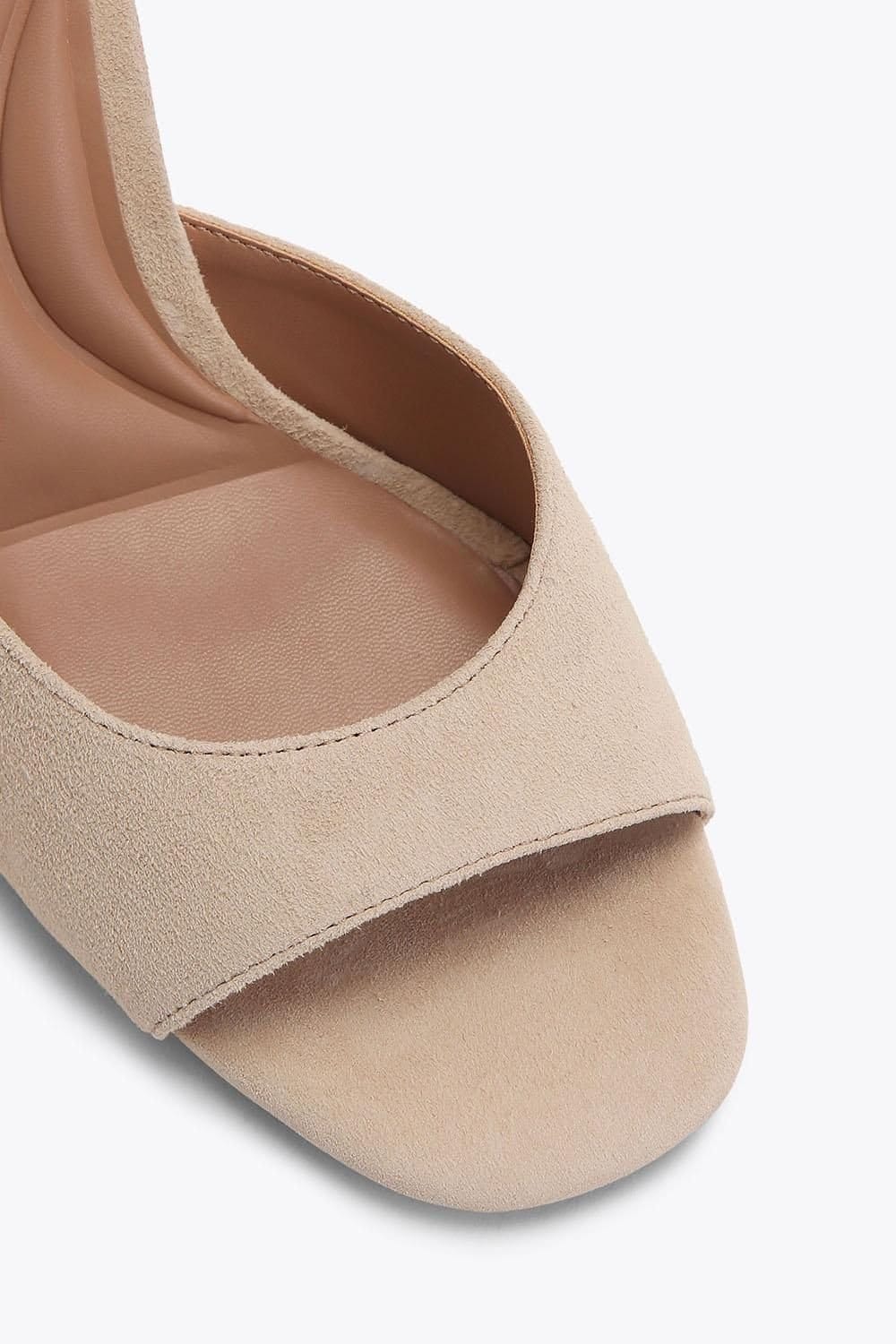 Carvela Carvela Women's 'Isabella Mule' Suede Heels in Taupe - 4
