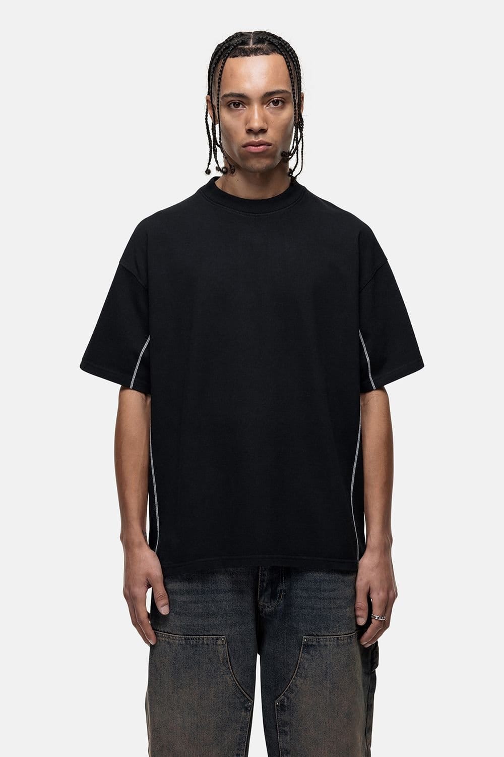 Good For Nothing Black Oversized T-Shirt