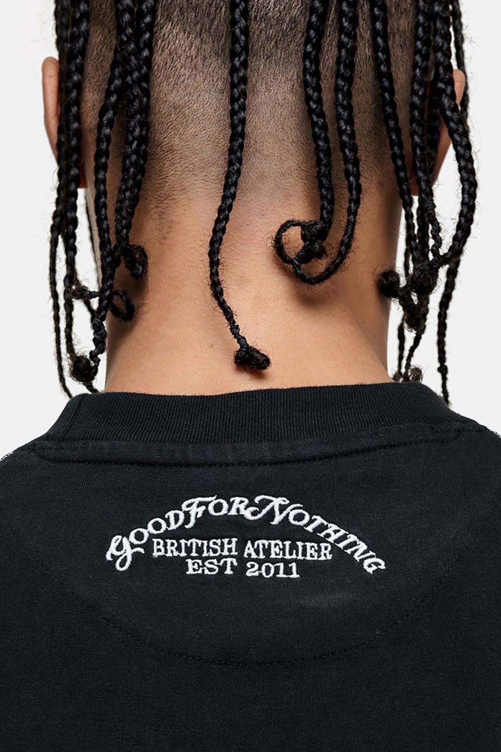 Good For Nothing Good For Nothing Men's Washed Oversized T-Shirt in Black - 4