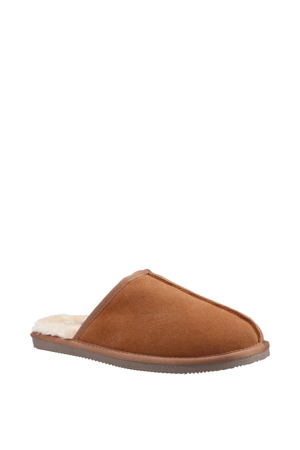 Hush Puppies Hush Puppies Men's 'Coady Slipper' Classic Slippers in Tan