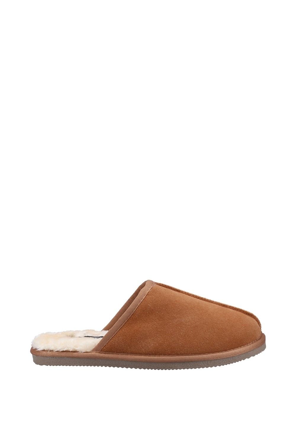 Hush Puppies Hush Puppies Men's 'Coady Slipper' Classic Slippers in Tan - 4