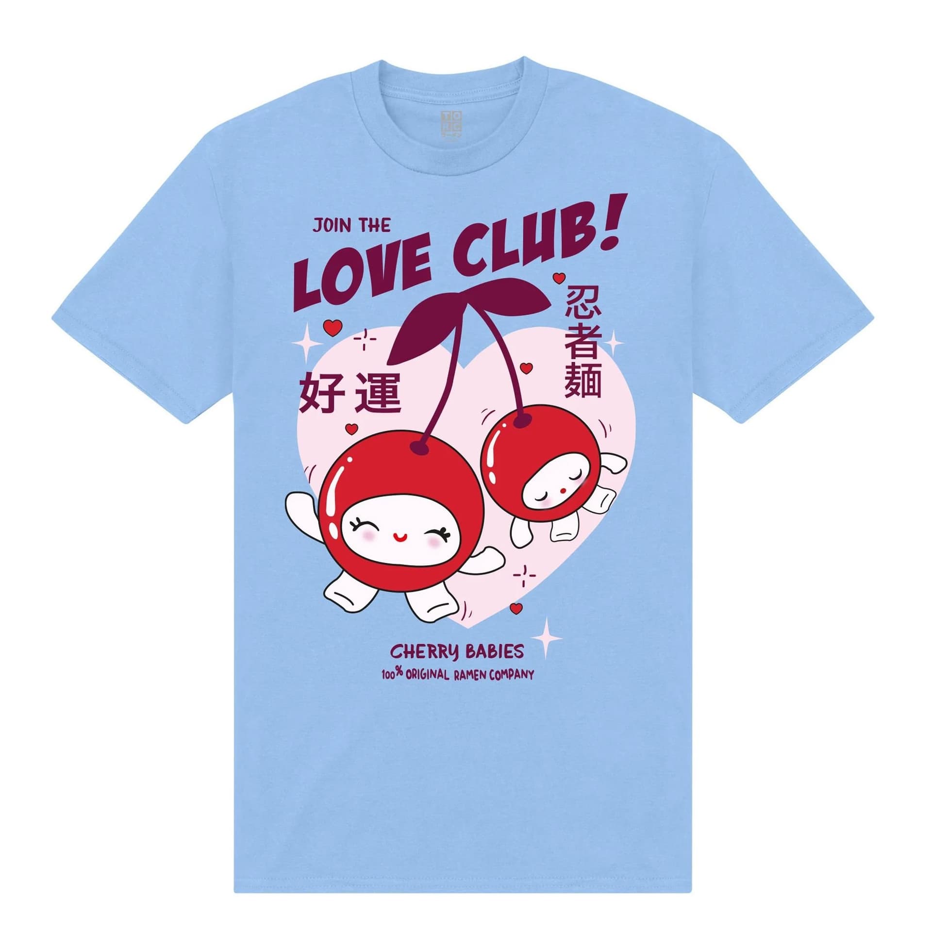 TORC TORC Men's Ramen Lovers Club T-Shirt in Light Blue