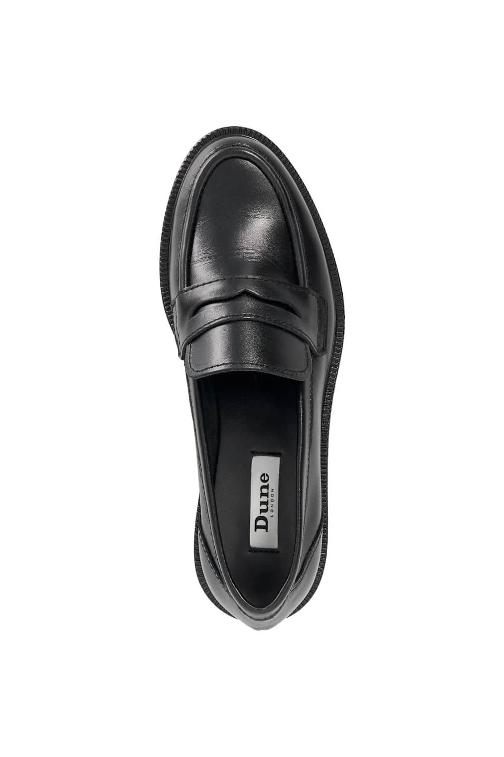 Dune London Dune London Women's 'Giya' Leather Loafers in Black - 4