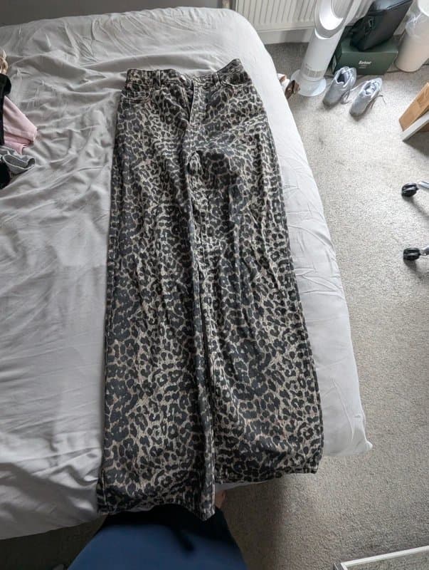 New Look Leopard print jeans