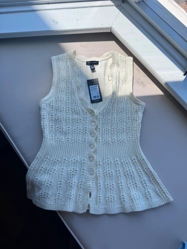 New Look Crochet/Knitted Top