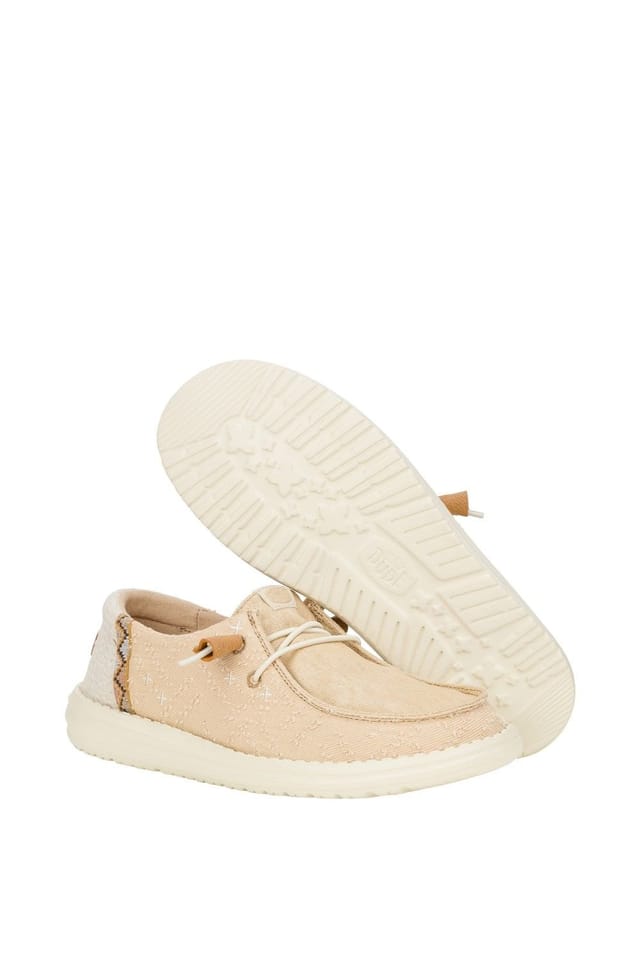 Hey Dude Hey Dude Women's Wendy Crafted Boho Shoes in Tan - 3
